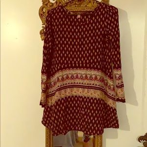 Long sleeve dress